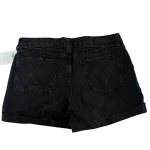 Wrangler Women's 10/30 Loose Roll Shorts Black